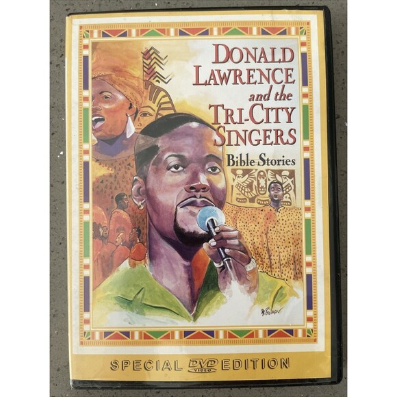 Donald Lawrence and the Tri-City Singers Bible Stories DVD 2004 Special Edition - Picture 1 of 5
